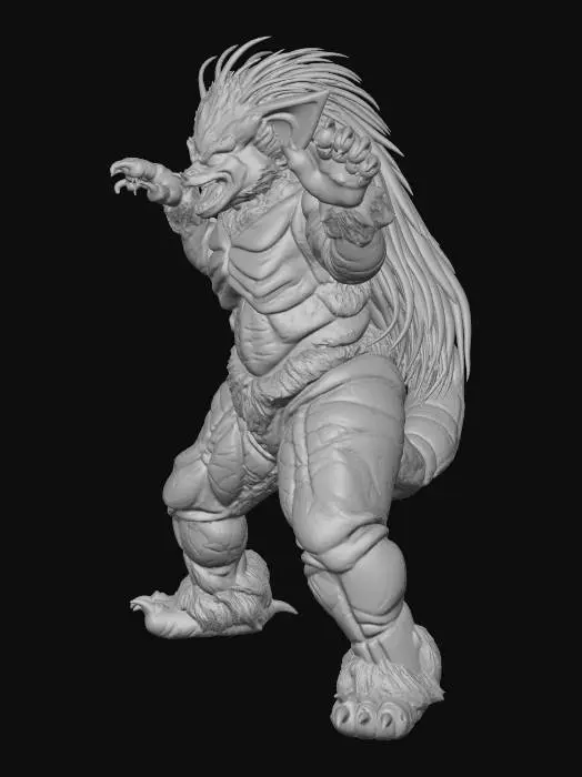 3D model for Ultra Kaiju Wolf Gas