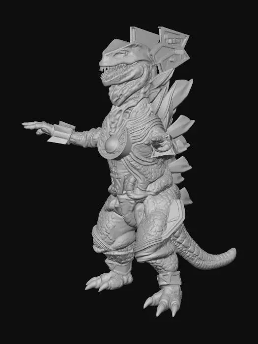 3D model for Ultra Kaiju Weaponizer no 2
