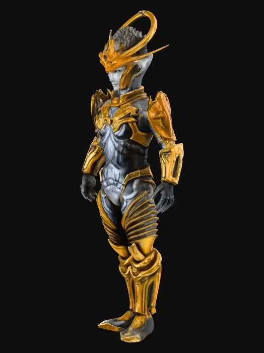 3D model for Ultra Kaiju War Deity