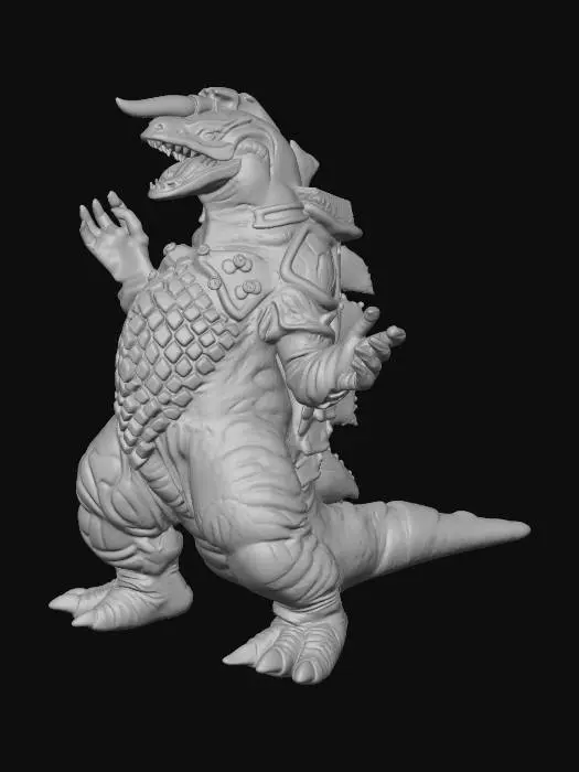 3D model for Ultra Kaiju Zaragas
