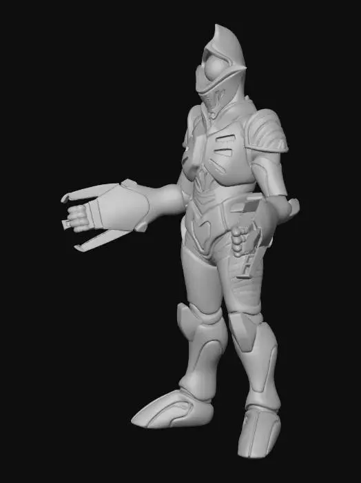 3D model for Ultra Kaiju Zamu Revenger