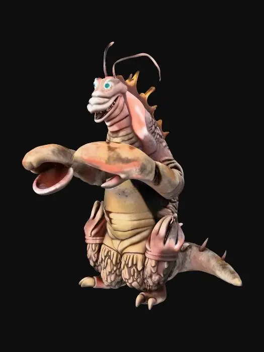 3D model for Ultra Kaiju Yadokarin