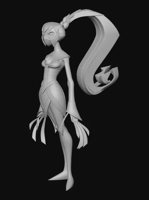 3D model for Ben 10 Anur-Mirrored Charmcaster