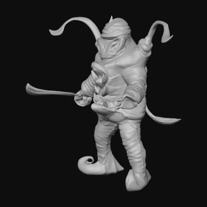 3D model for Ultra Kaiju Alien Terrorist
