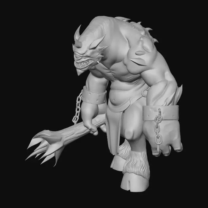 3D model for Cyclops Beast