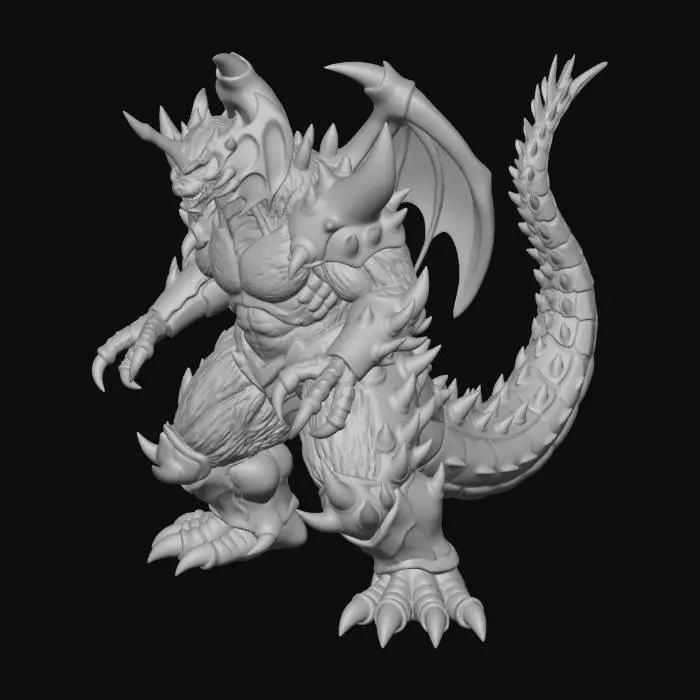 3D model for Crimson Megabeast