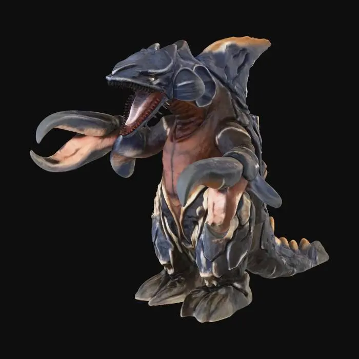 3D model for Ultra Kaiju Bokrag