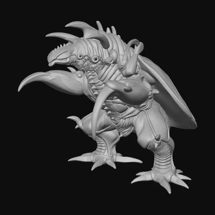 3D model for Ultra Kaiju Bugbuzun Grooler