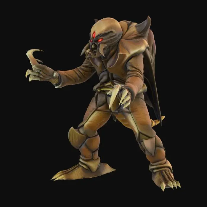 3D model for Ultra Kaiju Bugdalas