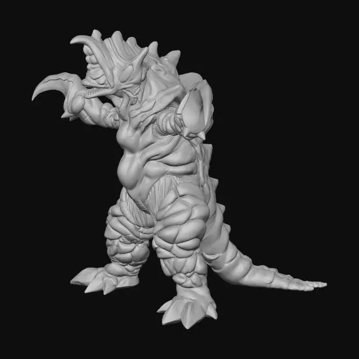 3D model for Ultra Kaiju C.O.V. Gen 2