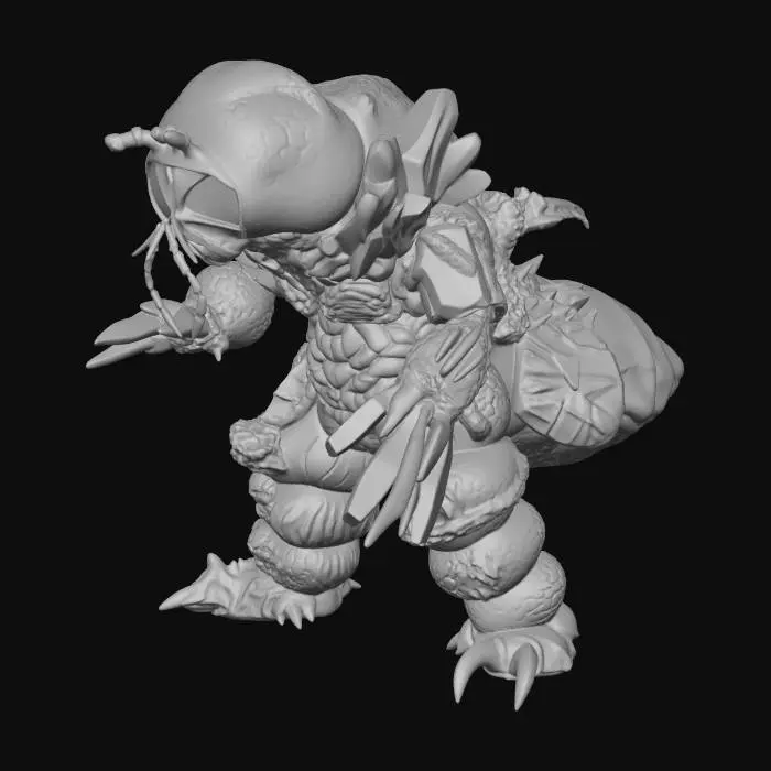 3D model for Ultra Kaiju Chaos Bug