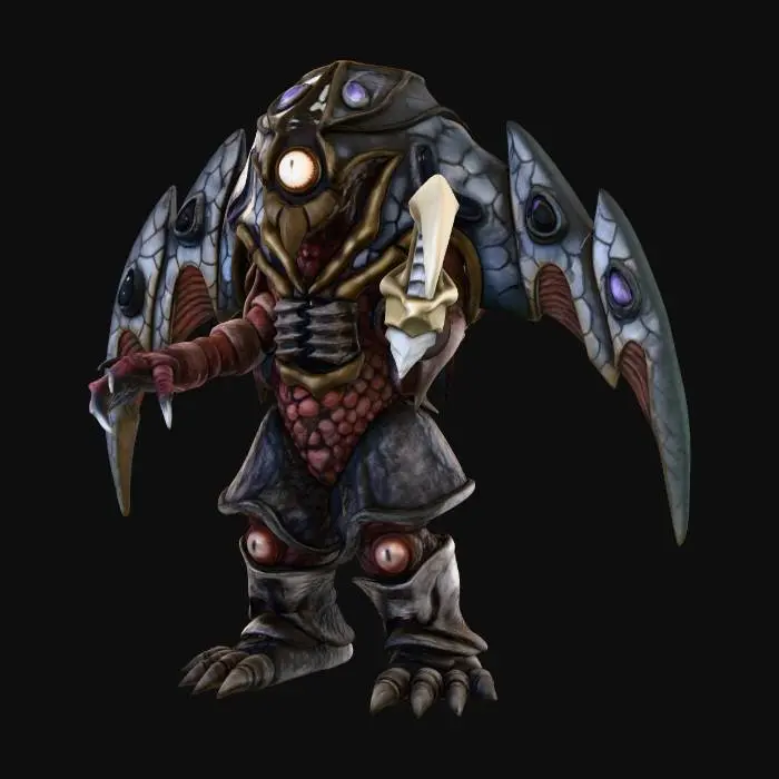 3D model for Ultra Kaiju Kaiser Dobishi