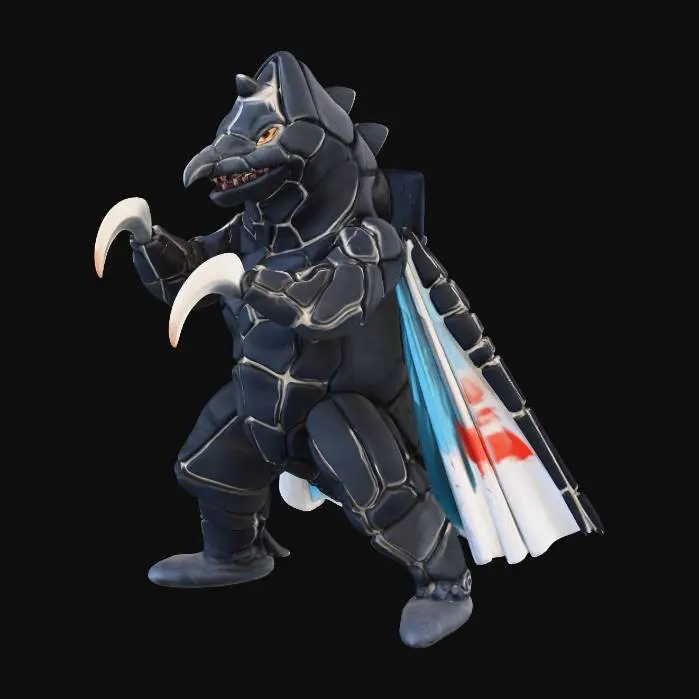 3D model for Ultra Kaiju Dorako