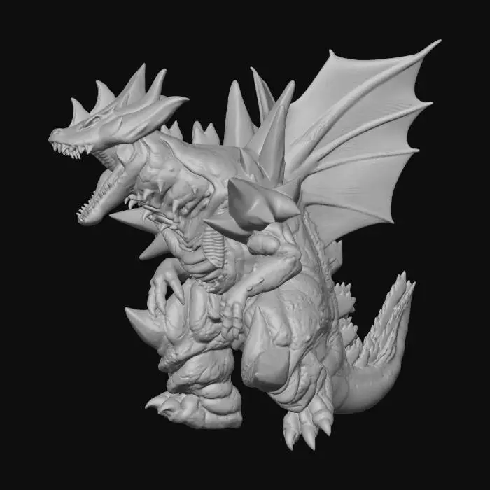 3D model for Ultra Kaiju Gairyuga