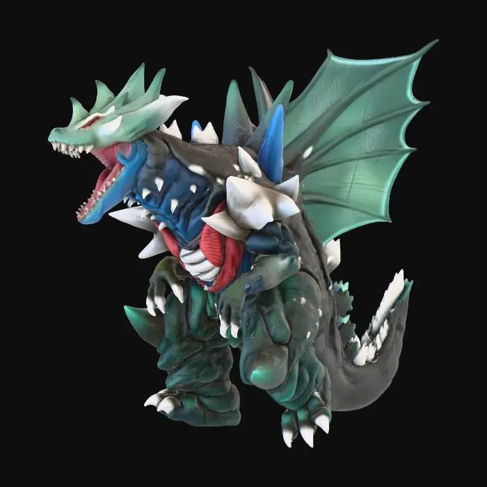 3D model for Ultra Kaiju Gairyuga