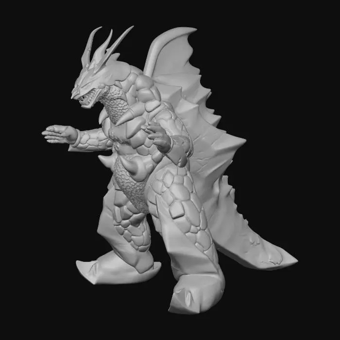 3D model for Ultra Kaiju Gakuzom