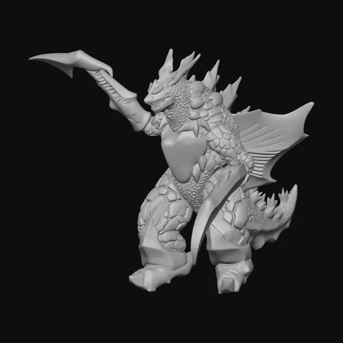3D model for Ultra Kaiju Gakuzom