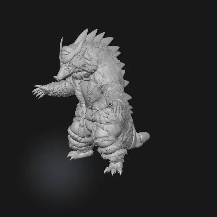 3D model for Ultra Kaiju Gedrago