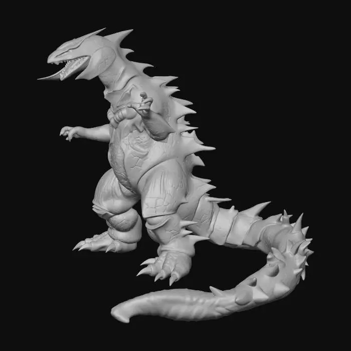 3D model for Ultra Kaiju Neo Geomos