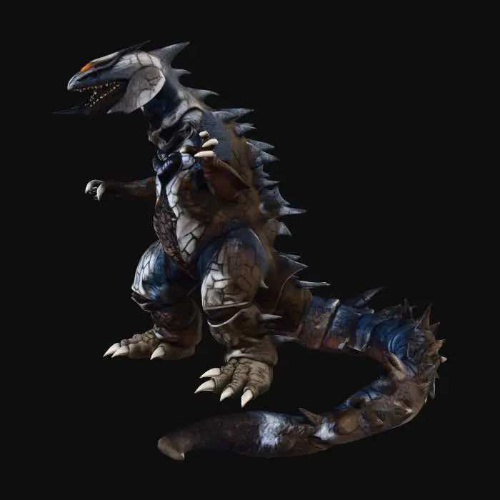 3D model for Ultra Kaiju Neo Geomos