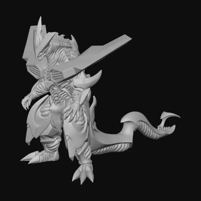 3D model for Ultra Kaiju Zor-Gigalogaiser