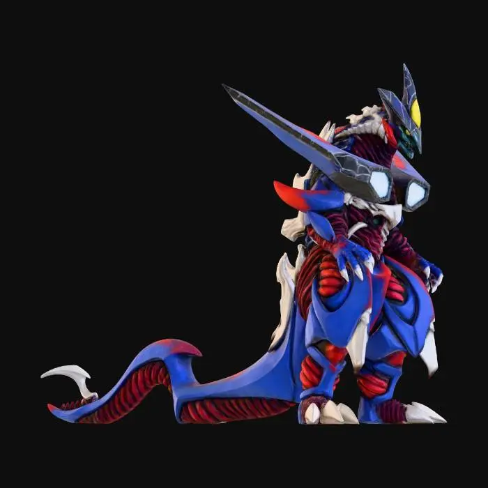 3D model for Ultra Kaiju Zor-Gigalogaiser