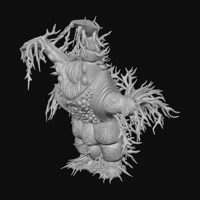3D model for Ultra Kaiju Glovusk (Giant)