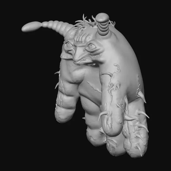 3D model for Ultra Kaiju Glovusk (Small)
