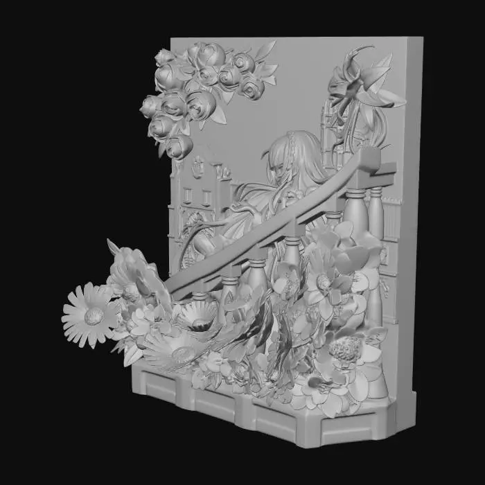 3D model for Gosick Artwork