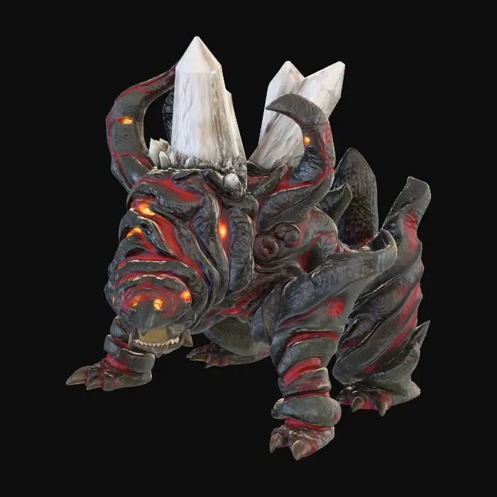 3D model for Ultra Kaiju Golgolem