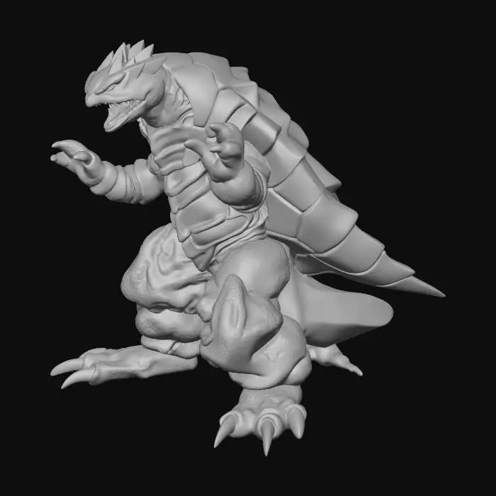 3D model for Ultra Kaiju Graikis