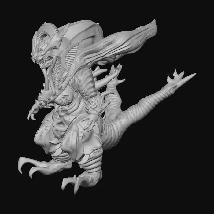 3D model for Ultra Kaiju Gongilgan Second Form