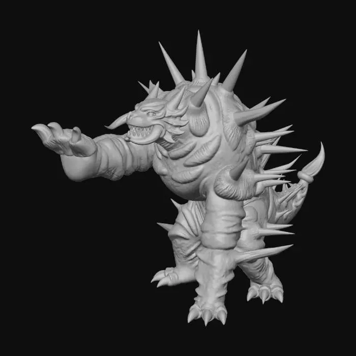 3D model for Ultra Kaiju Homger