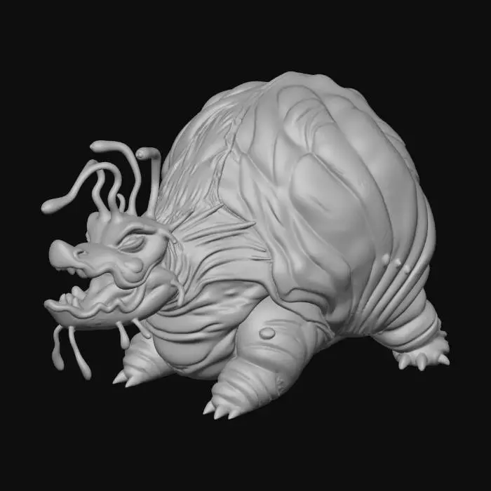 3D model for Ultra Kaiju Jelga