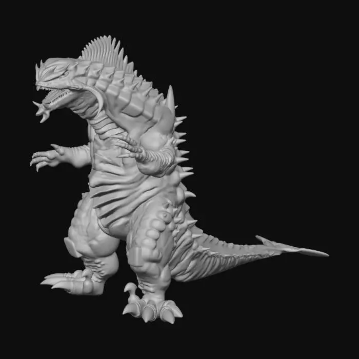 3D model for Ultra Kaiju Lizarias
