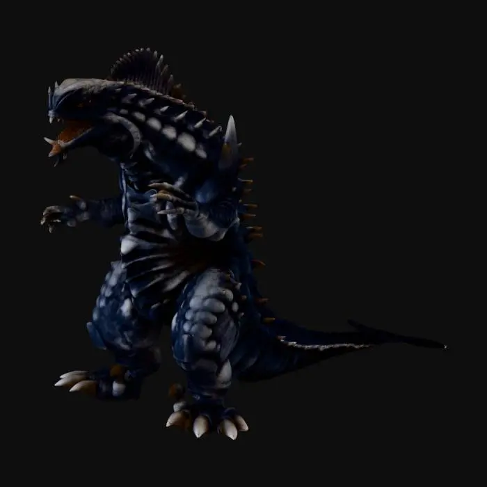 3D model for Ultra Kaiju Lizarias