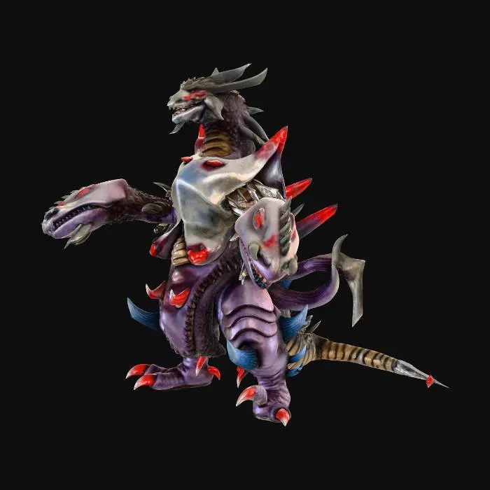 3D model for Ultra Kaiju Luganoger