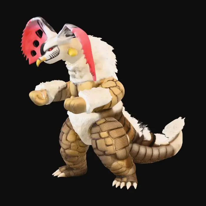 3D model for Ultra Kaiju Lunaticks