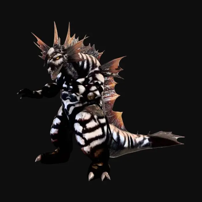 3D model for Ultra Kaiju Lafreshion