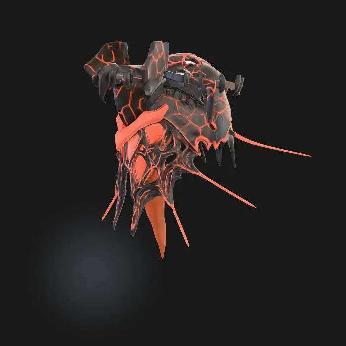 3D model for Ultra Kaiju Lethe