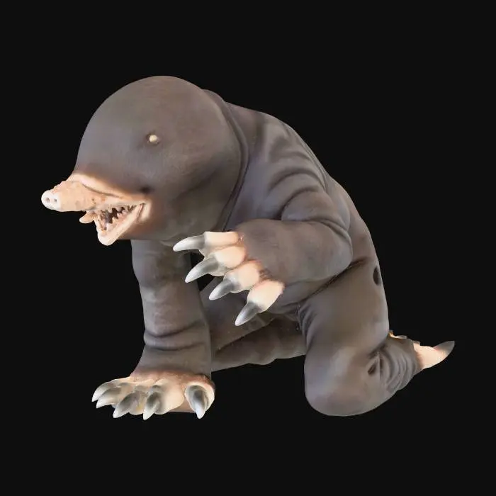 3D model for Ultra Kaiju Mongula