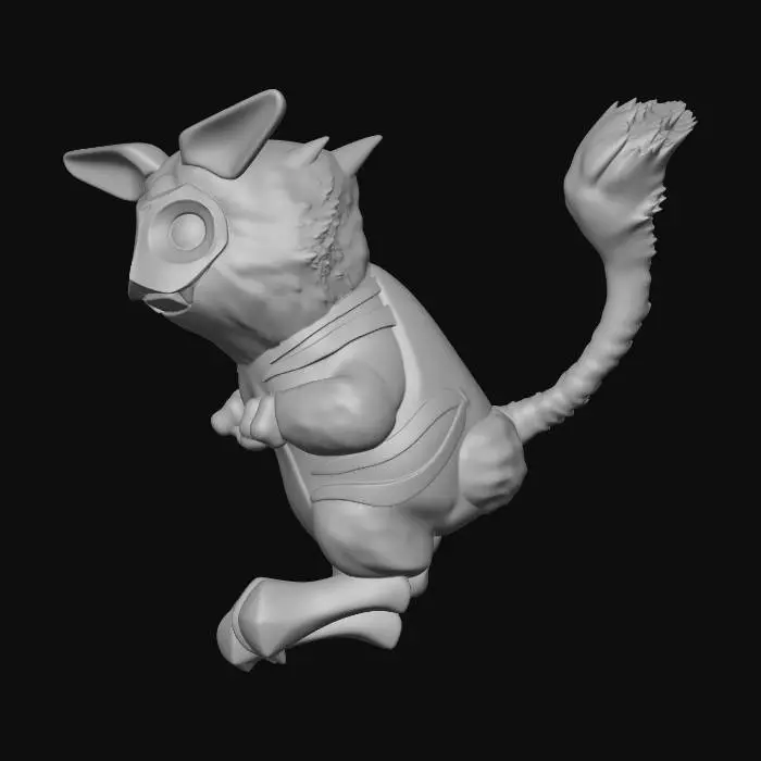 3D model for Ultra Kaiju Mukkito