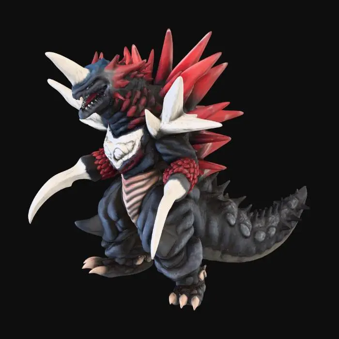 3D model for Ultra Kaiju Neomegas Sphere