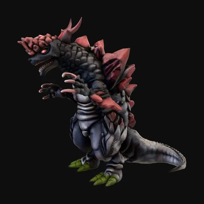 3D model for Ultra Kaiju Neldorand Chaos