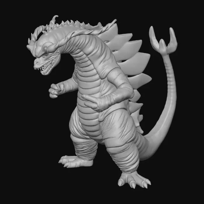 3D model for Ultra Kaiju Nagira