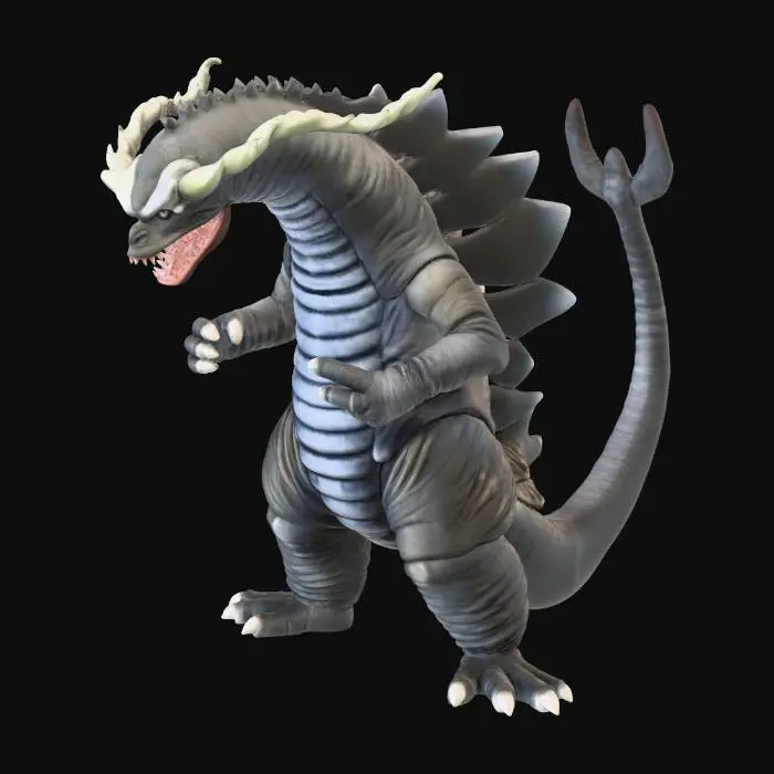 3D model for Ultra Kaiju Nagira