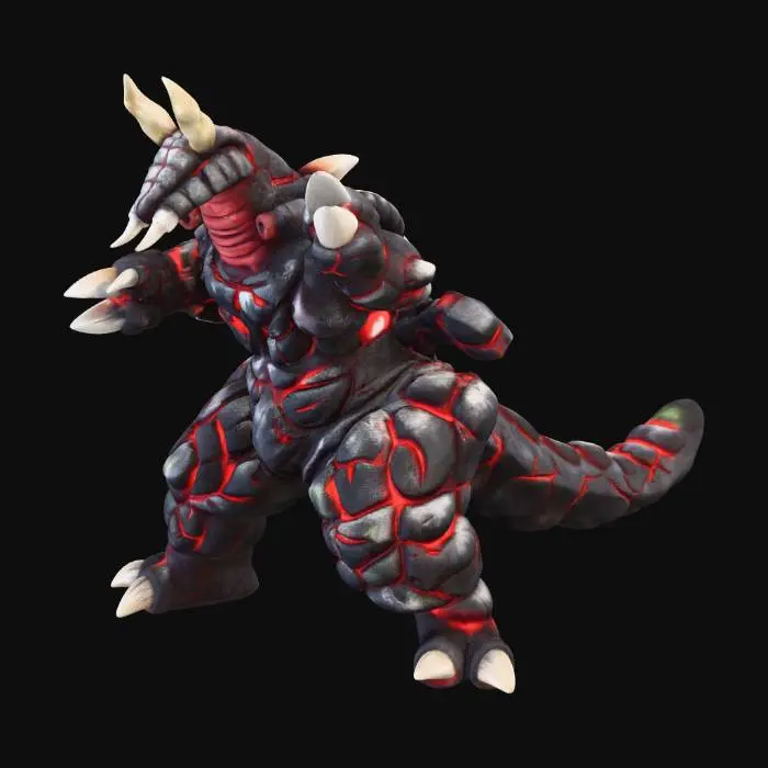 3D model for Ultra Kaiju Sulfas