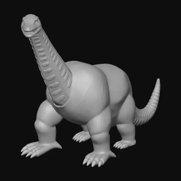 3D model for Ultra Kaiju Tangilar