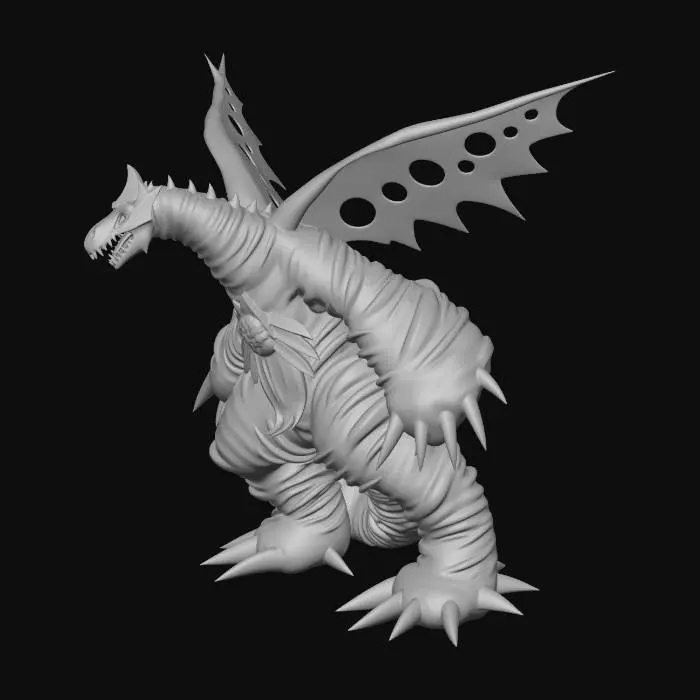 3D model for Ultra Kaiju Vortex Fire