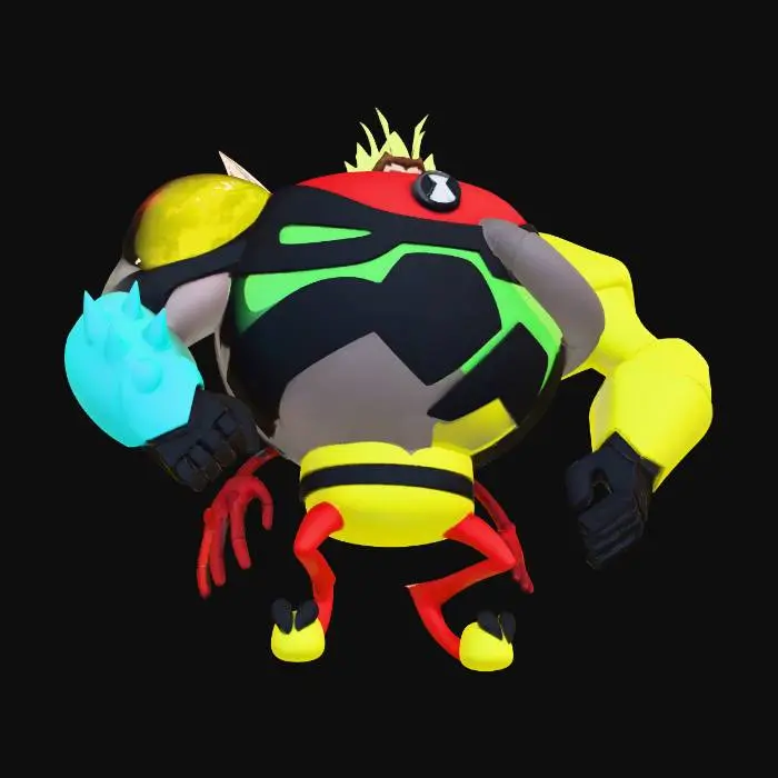 3D model for Ben 10 Amalgam Ben